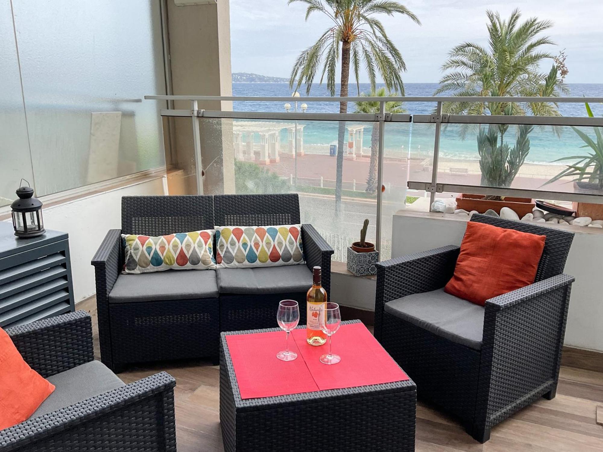 La Prom 2 - A Two Bedroom With A Sea View Leilighet Nice